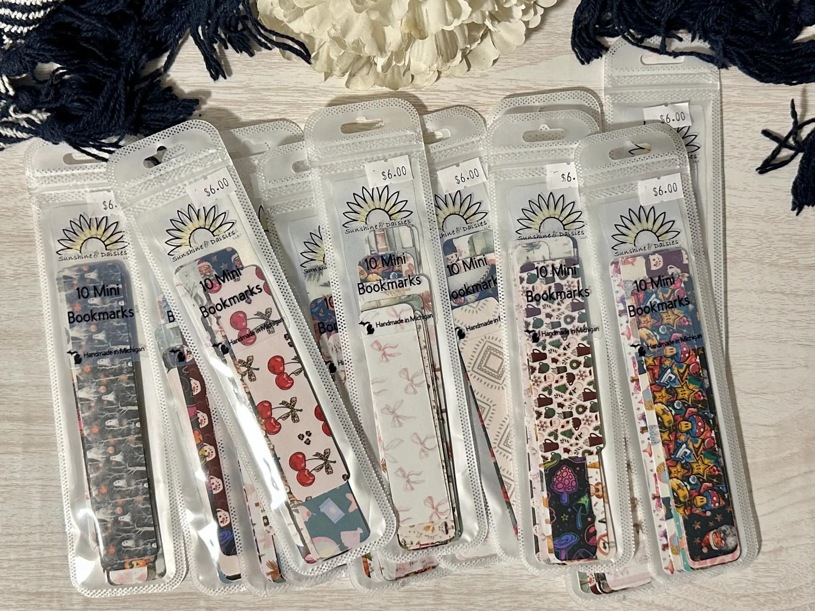 Mystery Mini Bookmark Set – Cute Bookmarks for Readers, Book Lover Gift, Bookish Surprise Pack