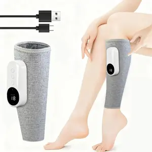 Leg Massager-Calf Massager for Circulation,3 Modes & 3 Intensity, 3 Heat Levels Heat Function,Type-C Rechargeable Muscles Relaxation,Portable Gift for Mom, Dad, Athlete ,leg massage