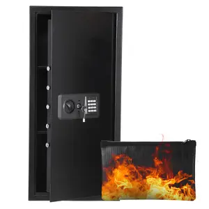 Digital Keypad Safe Box for Home with Fireproof Bag, Heavy Duty Steel Security Safe with Spare Keys & Multiple Size Options (9.8" to 31.5"), Money Safe for Cash Jewelry Documents - Wall Mountable