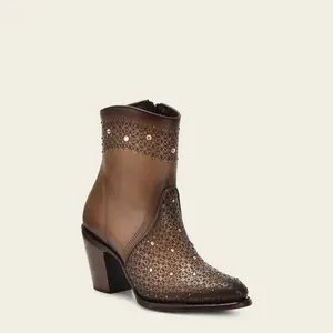 CUADRA SHORT BOOT RES CRUST ARENA BROWN CU773