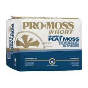Premier Horticulture Pro Moss Compressed Sphagnum Peat Moss — Organic Soil Conditioner