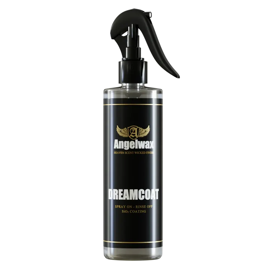 Angelwax DREAMCOAT SIO2 Spray Coating Agent - Hydrophobic, Long-Lasting, All Surfaces Compatible, Simple Spray-On Rinse-Off Car Paint Care Product