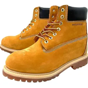 Men's Waterproof Work Boots 6" Nubuck Leather Insulated Hiking Ankle