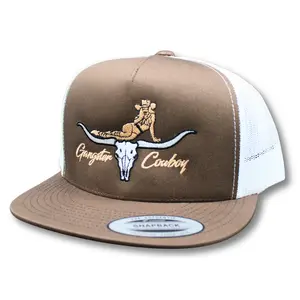 Hornstar - Brown, Tan and White. Gangster Cowboy Official Product