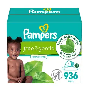 Pampers Free & Gentle Baby Wipes - 936ct Pampers Free & Gentle Baby Wipes - 936ct