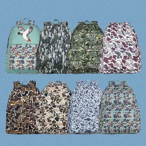 Kids600x430x127mm Camouflage Kids' Bookbag, Zipper Backpack, Trendy Cozy Travel Bag for Outdoor Fitness
