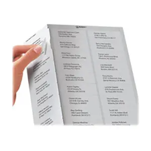 Avery AVE5260 Laser Labels- Mailing- 1 in. x 2.63 in.- 750-PK- White