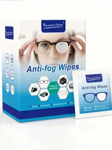 50pcs Disposable Eyeglass Cleaning Wipes, Suitable for Glasses Cameras Phones Computer Screens, Daily Home Outdoor Work Study Use, Camera Cleaner