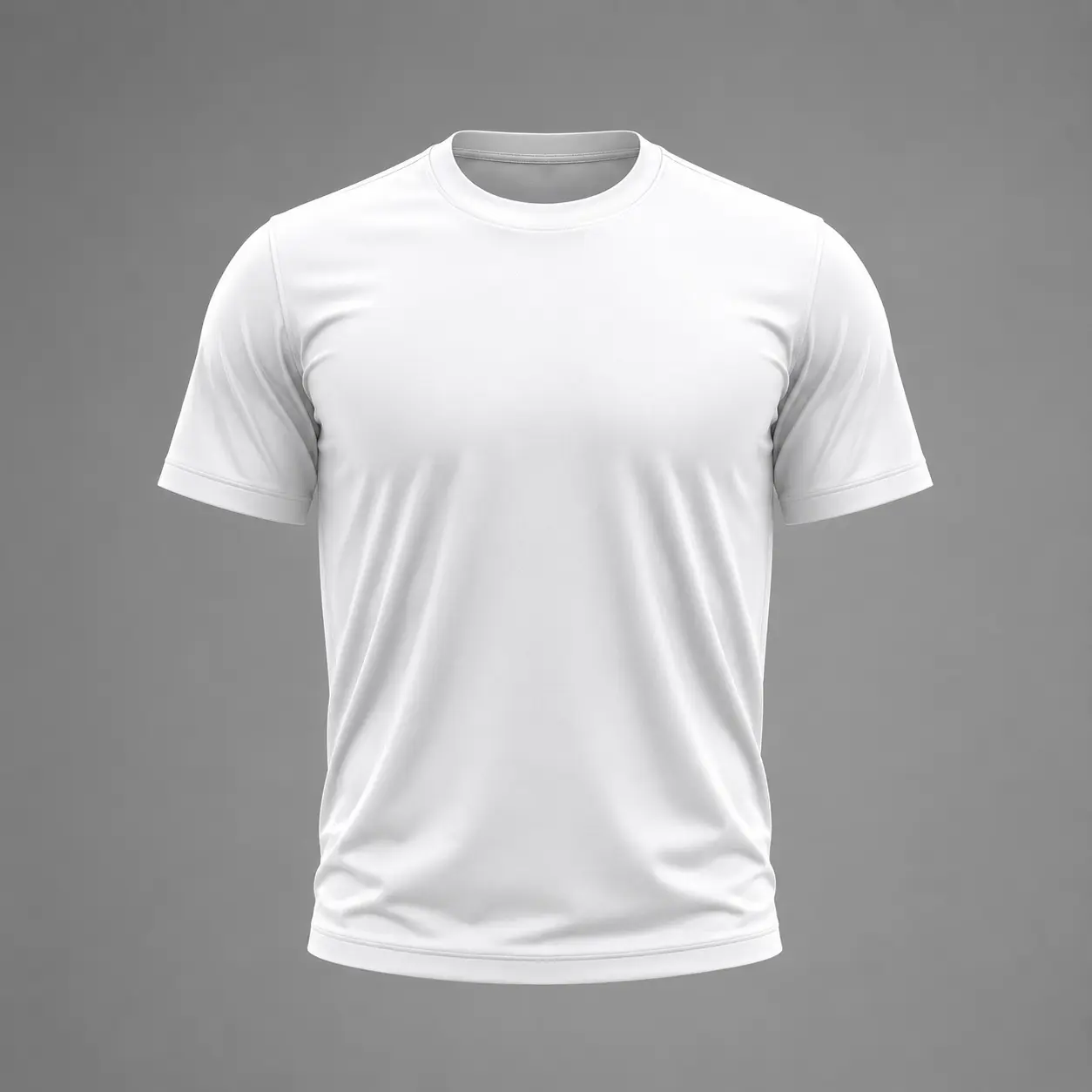 PEAKPRO Men's Short Sleeve Round Neck Polyester Athletic T-Shirt - Breathable, Quick-Dry, Machine-Washable for Running, Cycling, Athletic Outfits & Gym Workouts, Polyester Clothes, Athletic Fit, Machine Wash