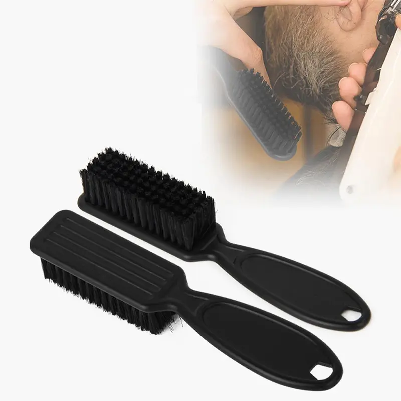 Portable Beard Brush, 1 Count Soft Bristle Hair Comb for Men, Beard Shaving Comb, Mustache Shaving Tool, Hair Styling Tools, Valentine's Day Gift for Men