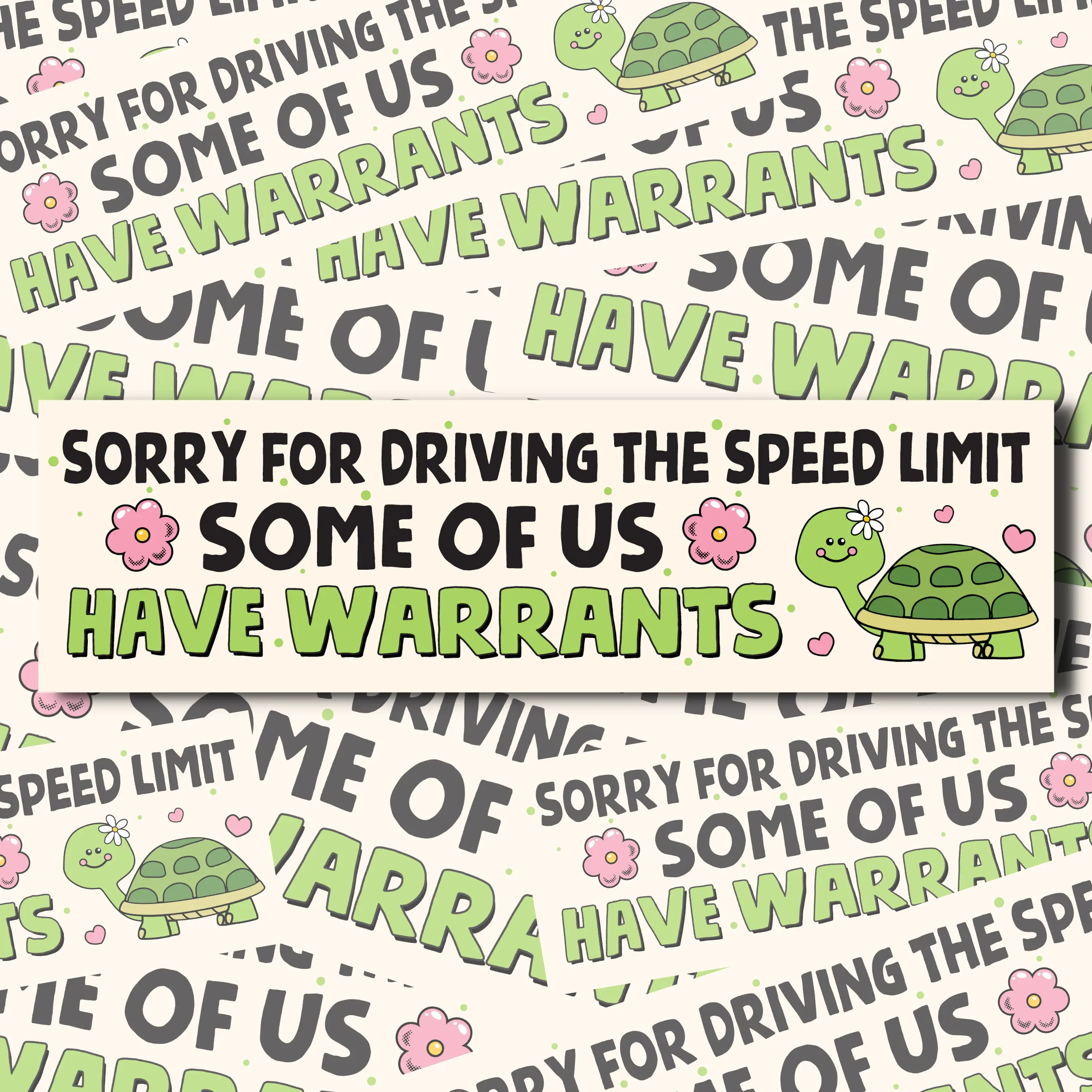 speed limit, warrant sticker, Humor