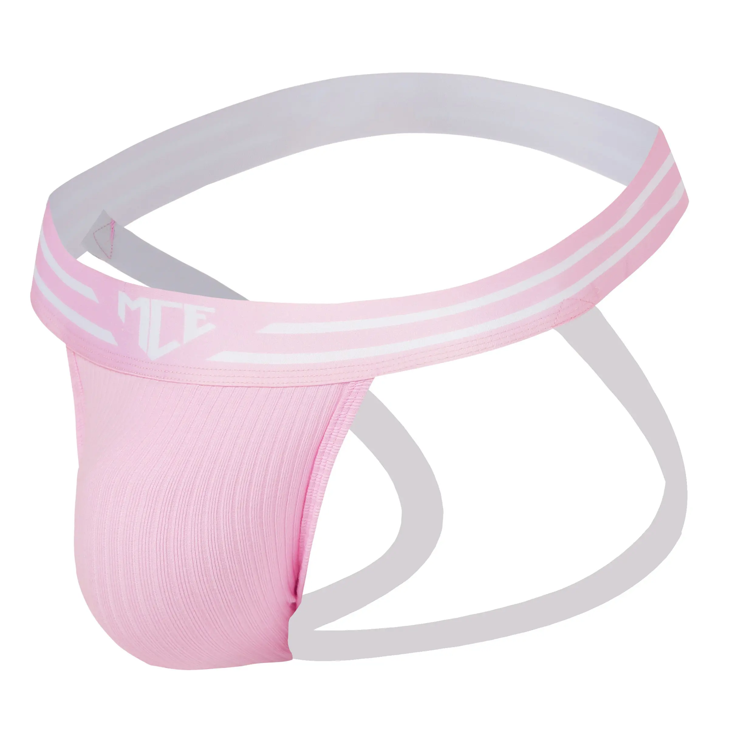 bubblegum pink MCE jock strap