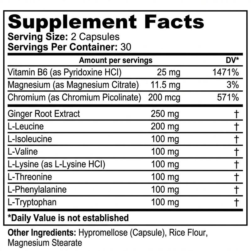 GLPthrive Daily Nutrition & Energy Support - Doctor-Formulated Supplement for Hydration & Vitality - 60 Capsules 30-Day Supply