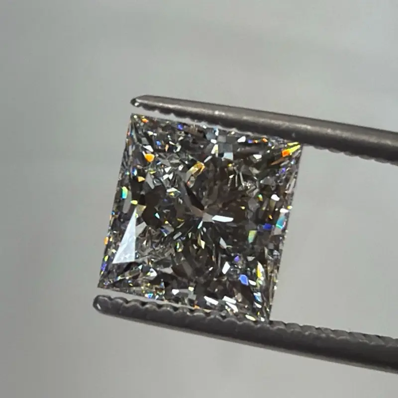 IGI 4.08ct F/VS1 Princess Lab Diamond