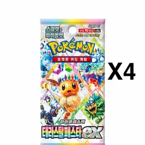 Terastal Festival (Korean) - 4 Booster Packs for $21
