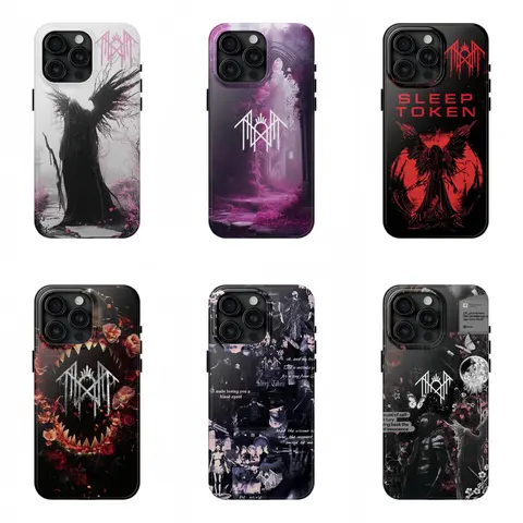 Sleep T0ken Phone Case|Phone Accessories|Cute Phone Case|Gifts For Fans Men Women |Compatible For iPhone 17 Pro Max 16 15 14 13 12 11 for Samsung S21 S22 S23 S24 S25 S26 Phone Case| Tough phone case