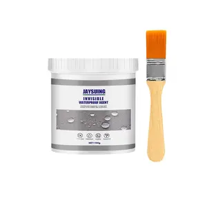 Invisible Waterproof Strong Hold Agent, 1 Count Waterproof Insulating Sealant with Brush, Strong Bonding Sealant, Waterproof with Glue, Anti-leakage Agent, Home Decor, Waterproof Self Seal, Concrete Sealant Waterproof