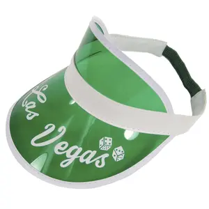 Las Vegas Casino Poker Visor Green