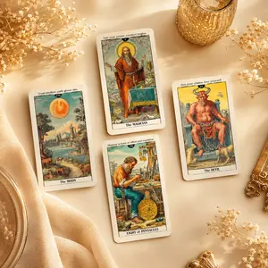 Soul Path Tarot Deck, 78 Cards with Modern Classic Artwork for Beginners and Collectors