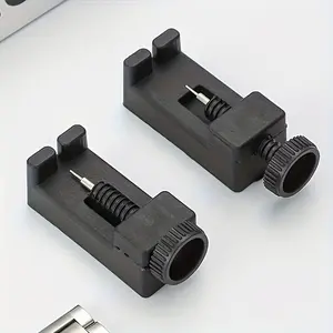 Watch repair tool with adjusting knob - precision mechanism for adjusting, disassembling, changing length