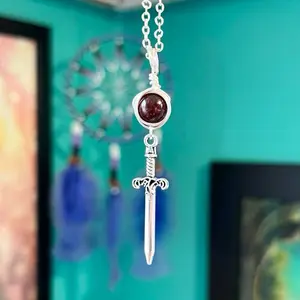 Kali Devotional Charm – Goddess-Inspired Crystal Necklaces | Altar Talisman | Traveling Altars for Daily Connection & Devotion