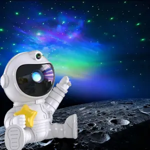 Star Projector Galaxy Night Light Birthday Gifts Toys for Girls Astronaut Starry Nebula Ceiling LED Lamp with Timer and Remote Projection Lights for Bedroom Décor