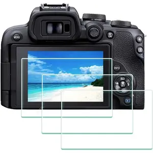 Screen Protector for Canon EOS R100 EOS R10 Camera EOSR10 Tempered Glass Edge to Edge Protection,Anti-Scrach Anti-Fingerprint Anti-Bubble [3 Pack]