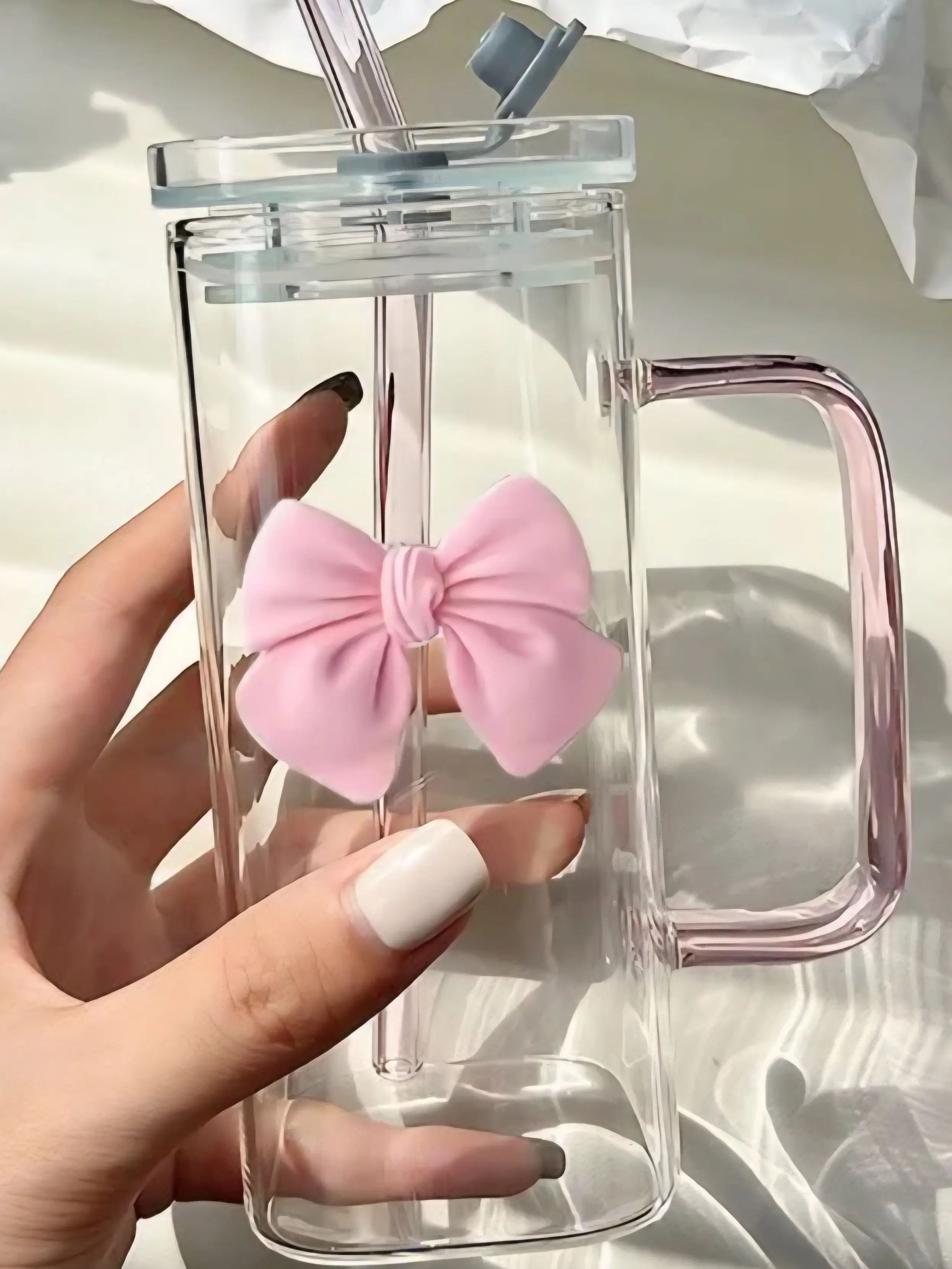 Taza De Vidrio De Borosilicato