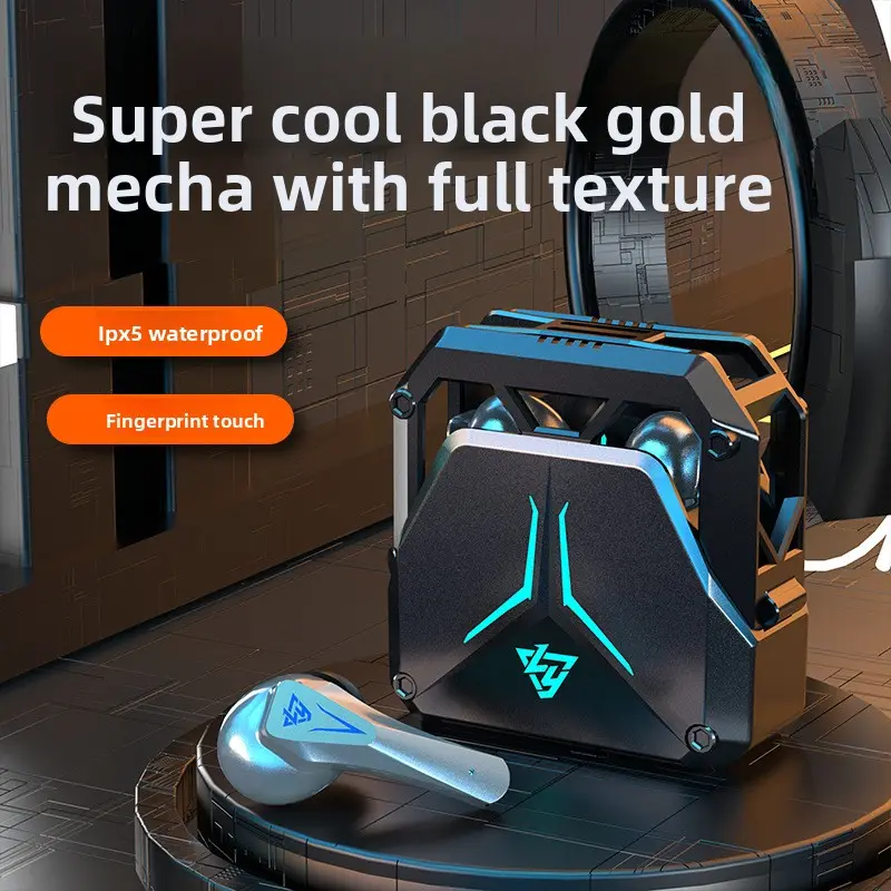 SP23 Private Model TWS Gaming In-Ear Headphones - Pod-Style Plastic Buds, Multi-Point Connection, 0 Latency, Low Power Consumption, True Wireless Audio Device, Sp23 Private Model Tws Gaming Headphone