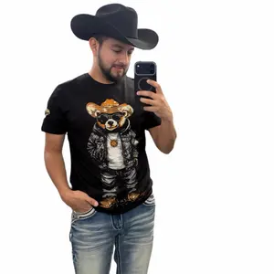 SHIRT RHINESTONE DISEÑO (SLIMFIT )