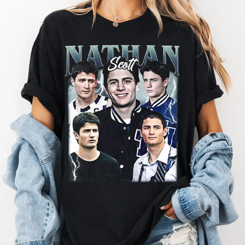 Nathan Scott One Tree Hill T-Shirt, Tree Hill Raven Sweatshirt