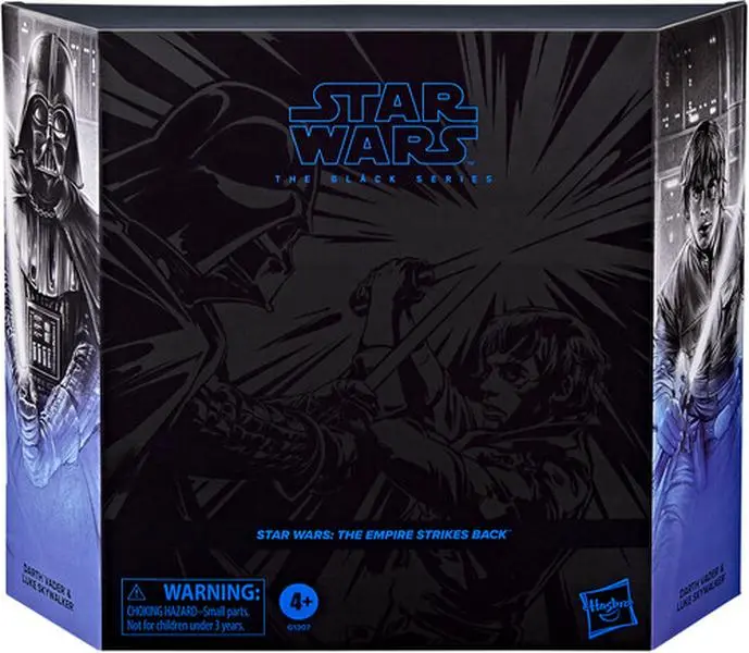 Star Wars: The Empire Strikes Back - Black Series - Darth Vader & Luke Skywalker Action figurine/statue 2-Pack  [COLLECTIBLES] Action figurine/statue