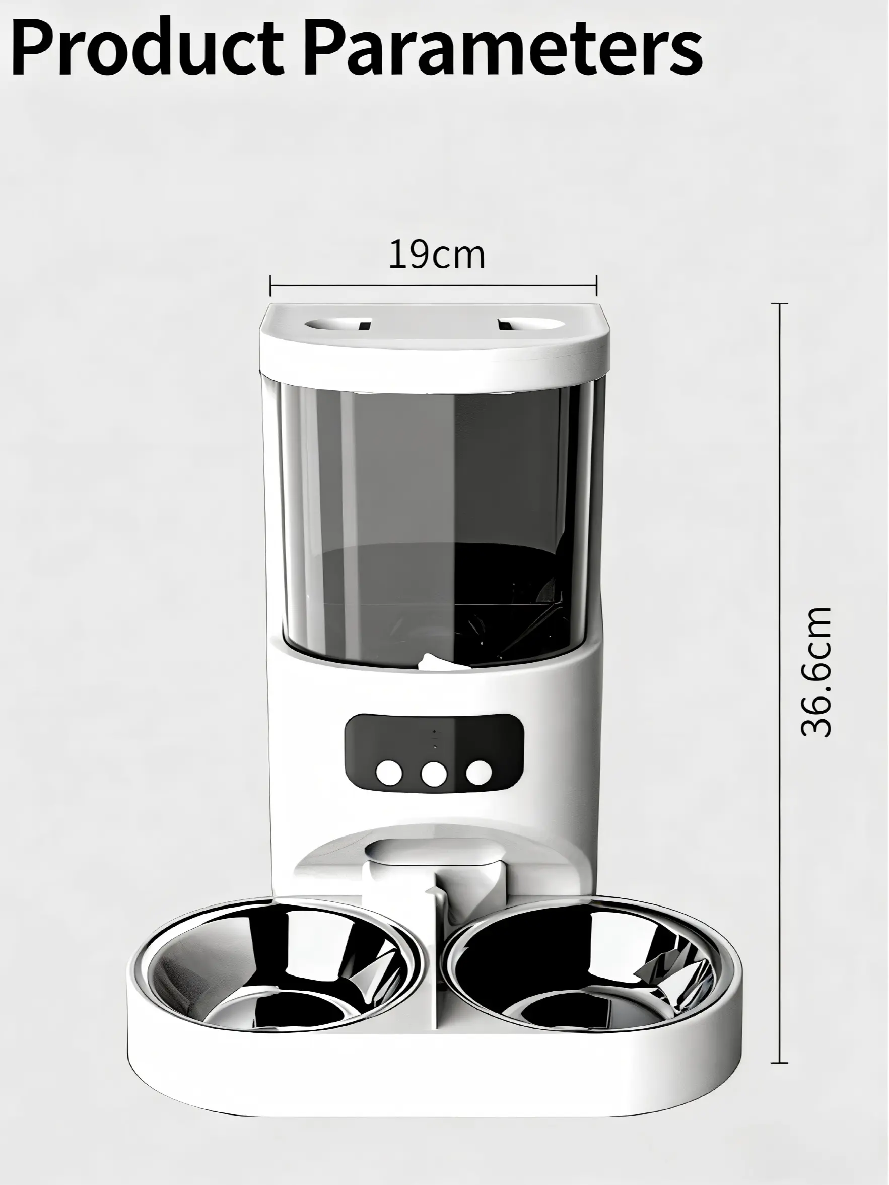 automatic feeder Pet automatic feeder, automatic feeding, intelligent feeder WiFi enabled, video supported, 4.0L gallon automatic feeder Pet automatic feeder, automatic feeding, intelligent feeder WiFi enabled, video supported, 4.0L gallon