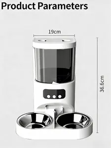 automatic feeder Pet automatic feeder, automatic feeding, intelligent feeder  WiFi enabled, video supported, 4.0L gallon