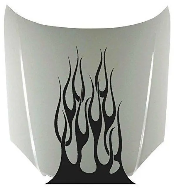 Tribal Fire Hood Decals Cars Trucks Jeeps - Vinyl Graphic Sticker HF06