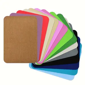15-Pack Premium Iron-On Patches - Heavy Duty Fabric Repair with Assorted Colors (Blue/Gray/Beige/Brown/Yellow/Red/Green) - Washable & Durable for Clothing & Crafts
