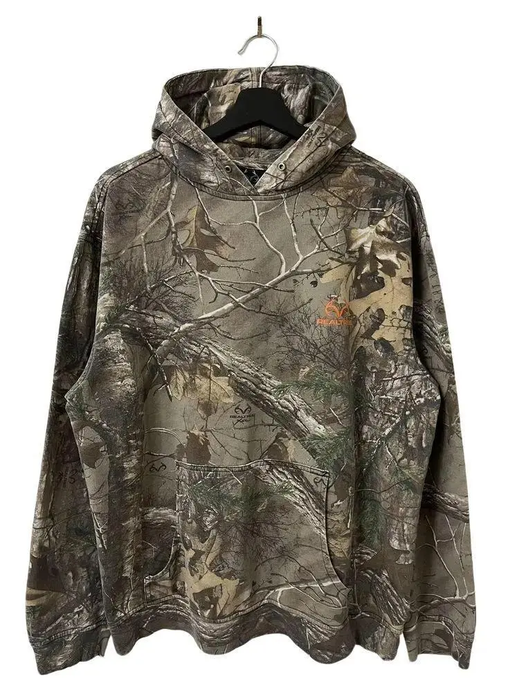 Realtree Camo Hoodie - Long Sleeve Hunting Sweatshirt