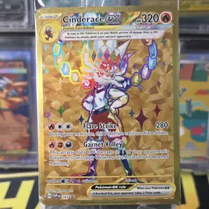 Cinderace ex 163 Sv: Scarlet & Violet Holo SEALED PROMO Pokemon Card