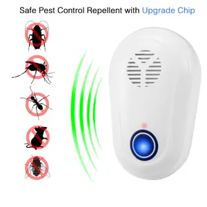 Indoor Mosquito Repeller Plug-In, Electric Bug Deterrent for Flies and Insects, Model Xingnghao, No Pesticide, Ca Prop 65 Compliant