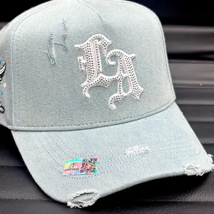 LA Denim Angels Cap - 100% New with Original Tags, Adjustable Snapback, High-Quality Materials, Exclusive Design, Limited Collection