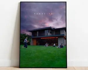 Parasite Movie Poster, Minimalist Movie Print, Movie Wall Art, Printable Wall Art, Parasite Movie Print, Gift Idea