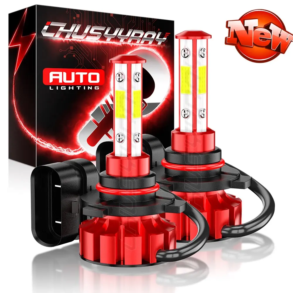 9005 HB3 LED Headlight Super-Bright Bulbs Kit White 6000K 360000LM High/Low Beam