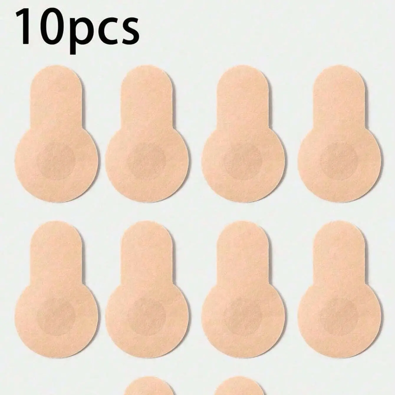 5 Pairs 8cm Disposable Bust Lift Tape, Seamless Smooth Backless Strapless Bra, Adhesive Strapless Invisible, Push Up Design, Anti-Sagging, Suitable for Plus Size Women