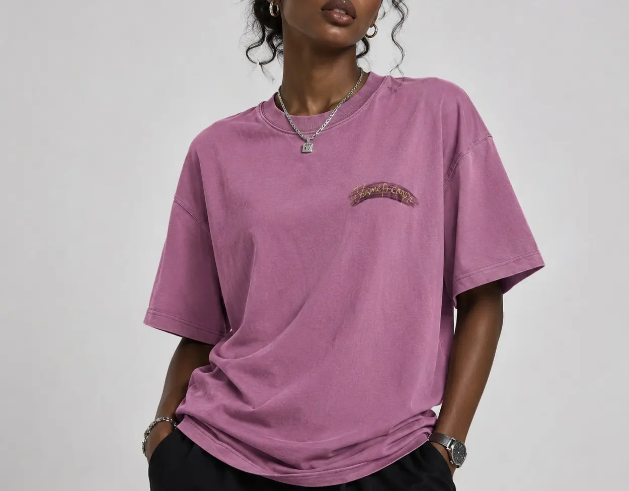 Flooo 2026 New Drop Women's T-shirt,new design with wash color, casual and oversize style,great for summer outfit.
