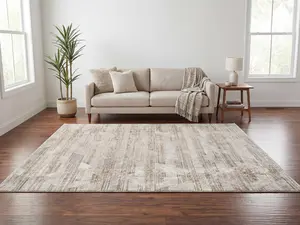 Dynamic Rugs Castor 19500-190 5.2X7 Grey/Neutral Area Rug