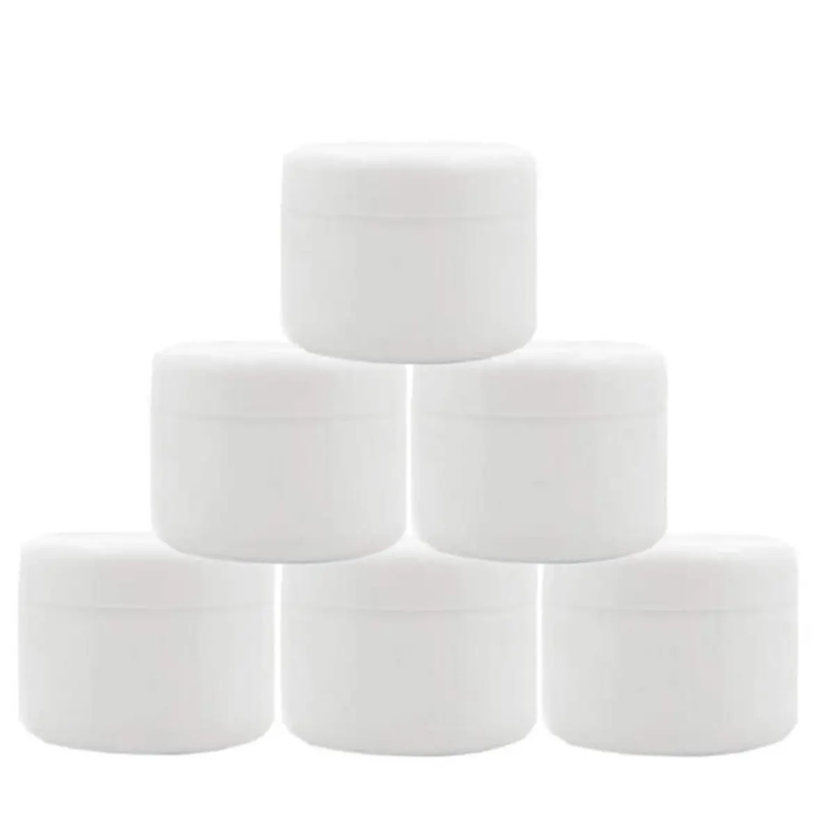 20g/30g/50g Plastic Cream Jar, Sample Bottle, Canister, Reusable Cosmetic Container, Suitable for Face Cream, Lip Balm, Eye Cream, Home Decor, Gift, Storage Container