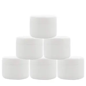 20g/30g/50g Plastic Cream Jar, Sample Bottle, Canister, Reusable Cosmetic Container, Suitable for Face Cream, Lip Balm, Eye Cream, Home Decor, Gift