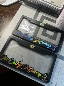 It's Only Money License Plate Frames