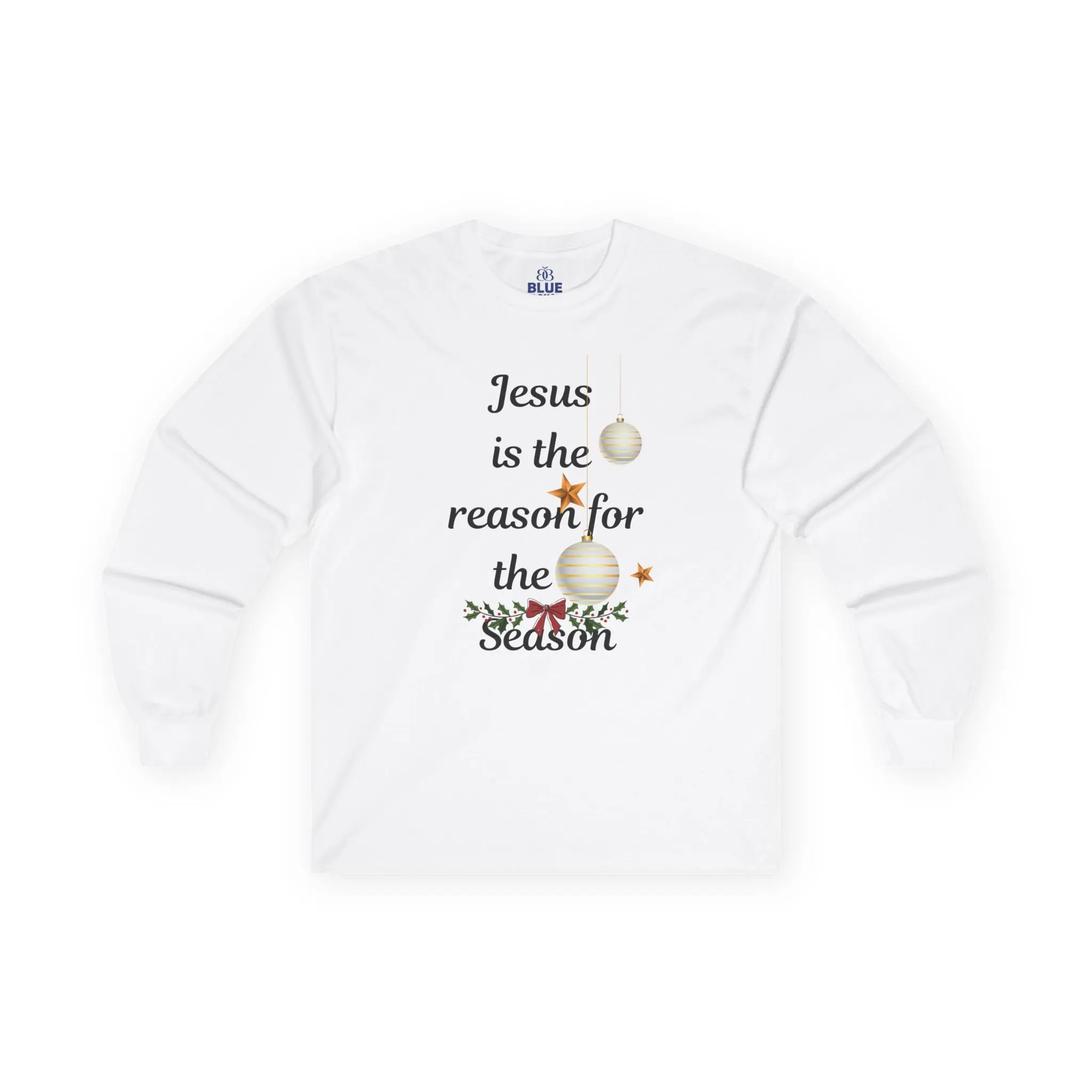"Jesus is the reason for the season"  Unisex Ultra Cotton Long Sleeve Sweater