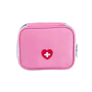 Mini First Aid Travel Bag Empty Case